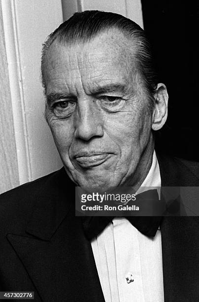 Ed Sullivan attends the party for 28th Annual Tony Awards on April 21, 1974 at Sardi's Restaurant in New York City.