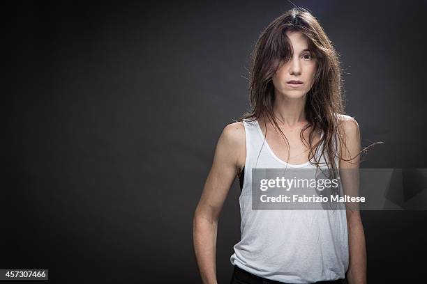 Actress Charlotte Gainsbourg is photographed for Studio Cine Live on September 7, 2014 in Toronto, Canada.