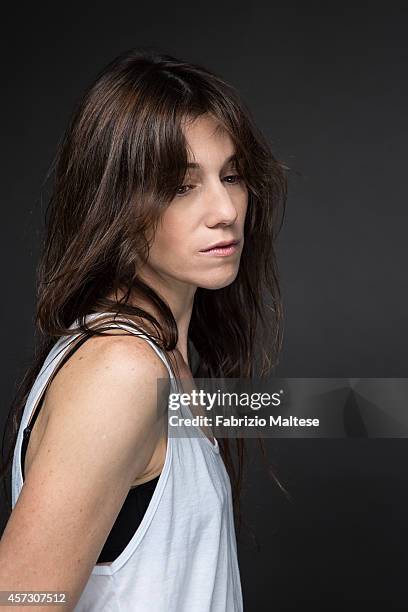 Actress Charlotte Gainsbourg is photographed for Studio Cine Live on September 7, 2014 in Toronto, Canada.