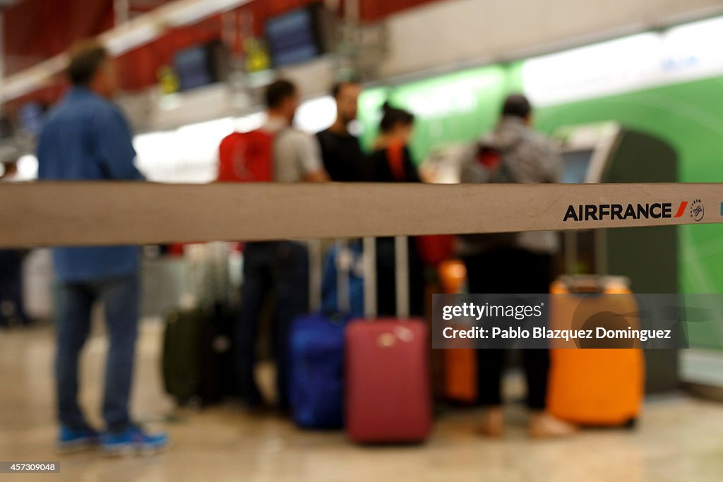 Suspected Ebola Case on Air France Plane At Madrid Airport