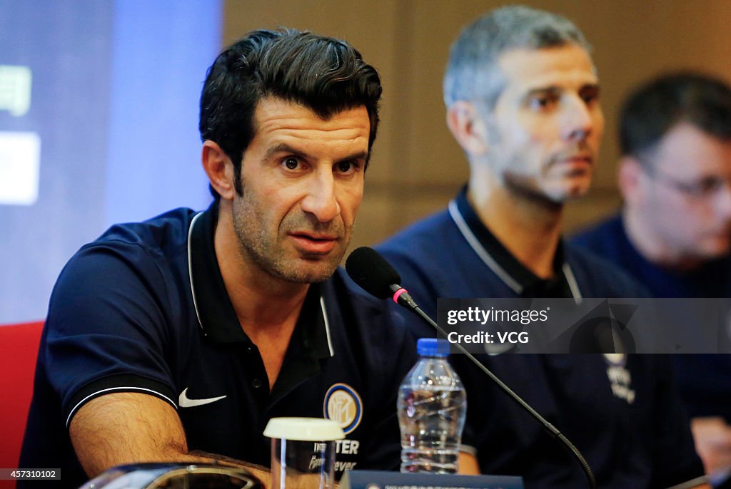 China-Italy Football Legends Match Press Conference