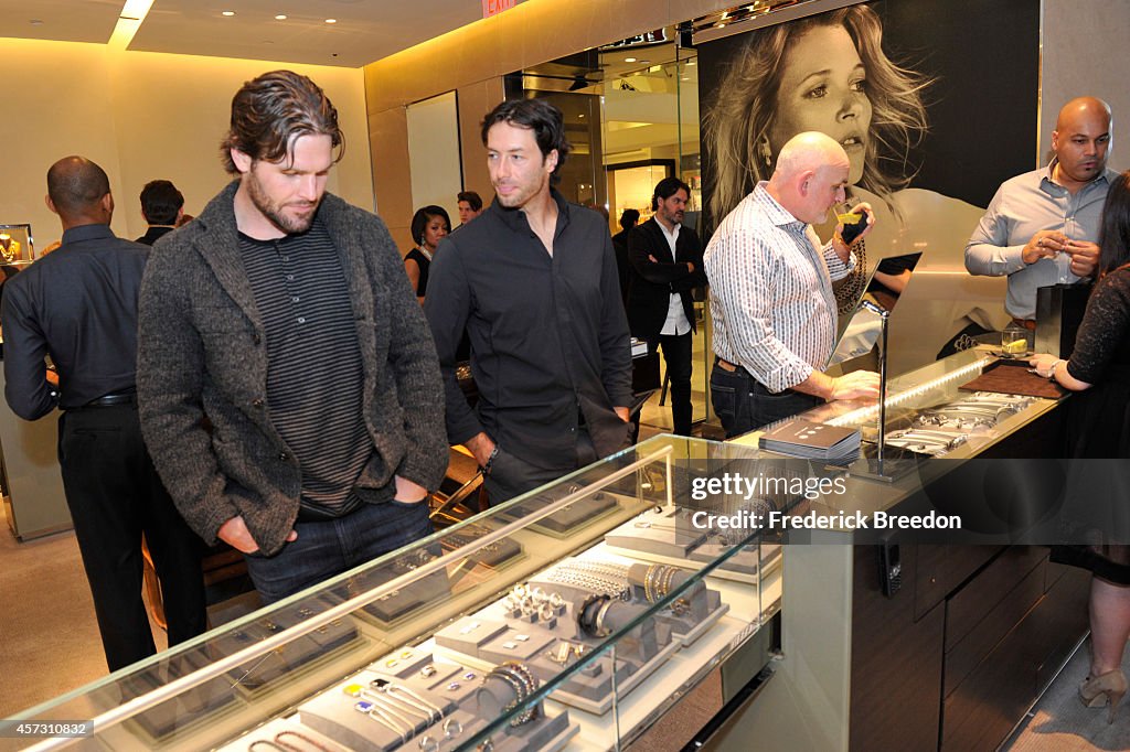 David Yurman With Matt Cullen Host An In-Store Event To Celebrate The Launch Of The Men's Forged Carbon Collection In Nashville, Tennessee