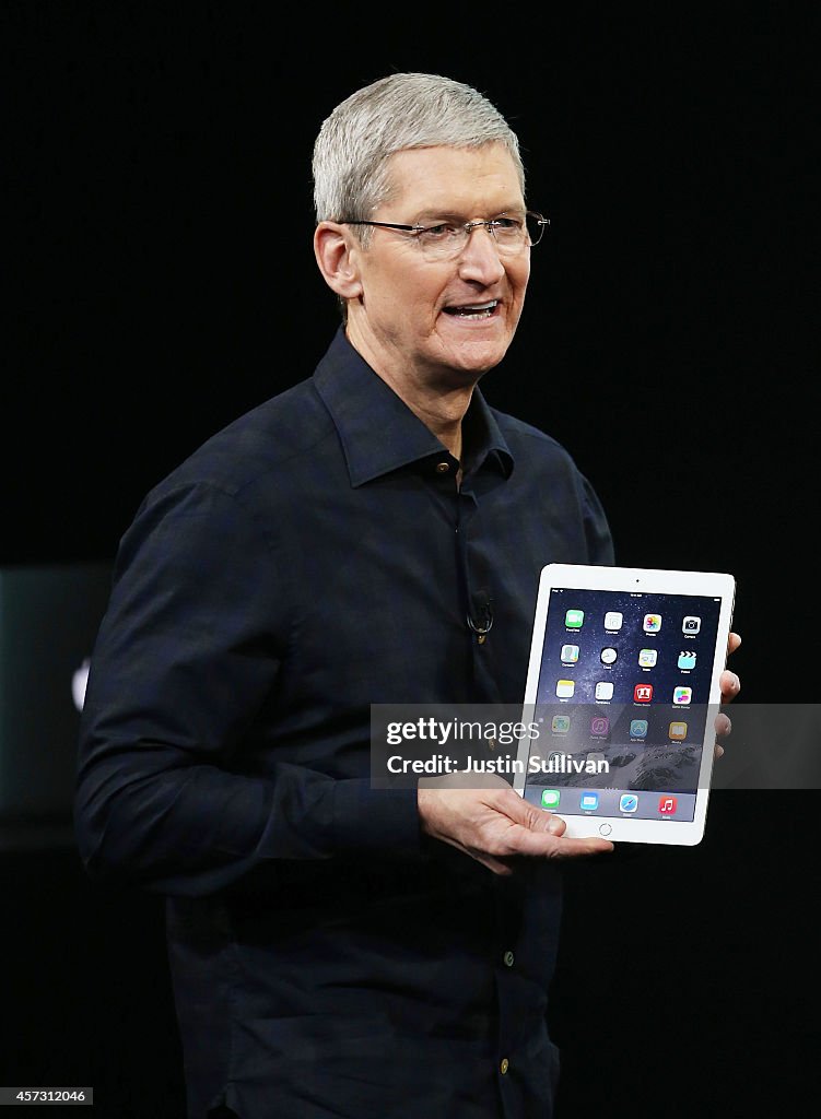 Apple Unveils New iPad Models