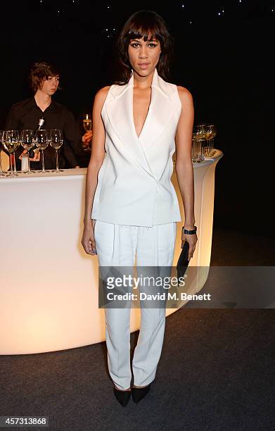 Zawe Ashton attends the London Evening Standard's '1000: London's Most Influential People' at The Francis Crick Institute on October 16, 2014 in...