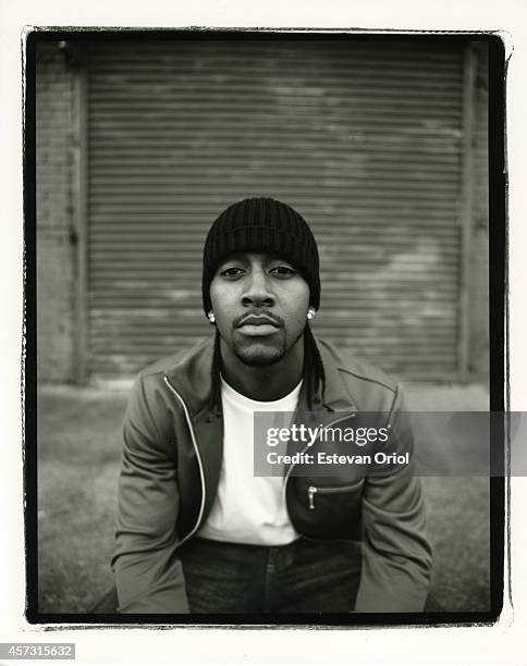 Musician Omarion poses for a Rime editorial in 2005 Downtown Los Angeles 2005.