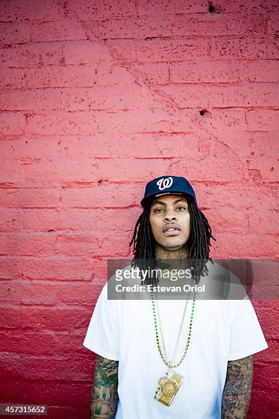 Musician Waka Flocka Flame poses for an Editorial shoot for Baller Status in Downtown Los Angeles, California.