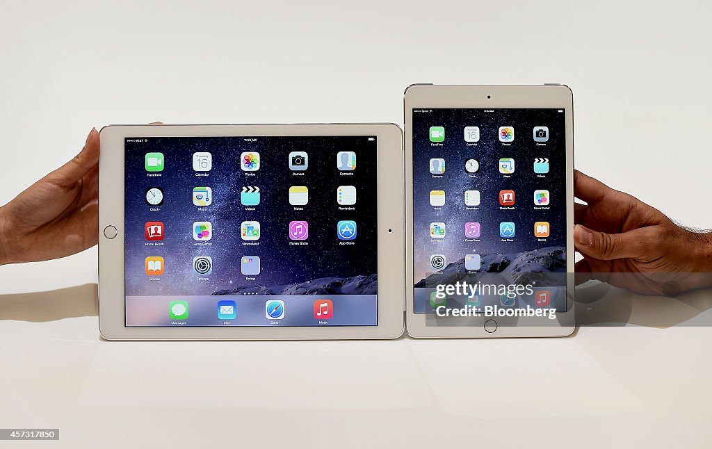 Apple Inc. Announces The New iPad Air 2 And iPad Mini 3