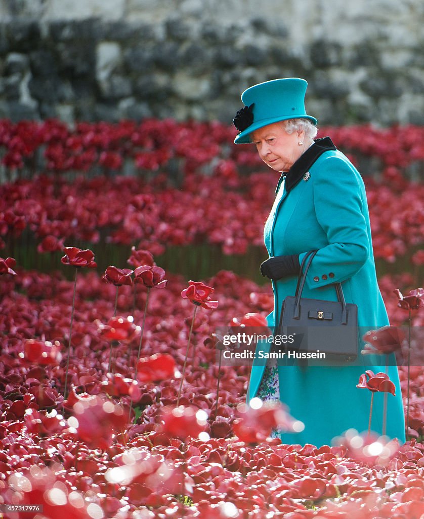 The Queen And Duke Of Edinburgh Visit The Tower Of London