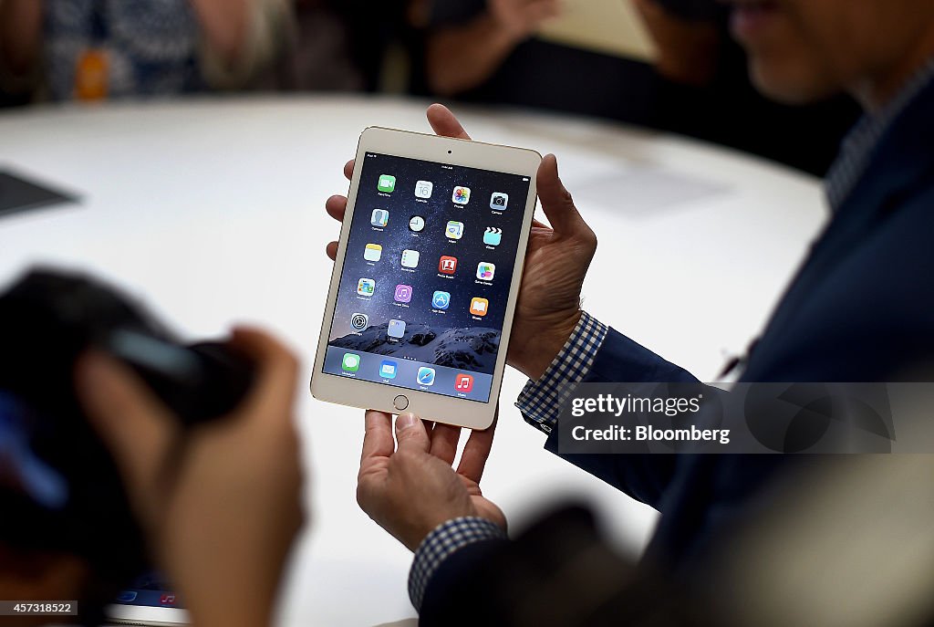 Apple Inc. Announces The New iPad Air 2 And iPad Mini 3