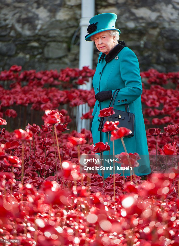 The Queen And Duke Of Edinburgh Visit The Tower Of London