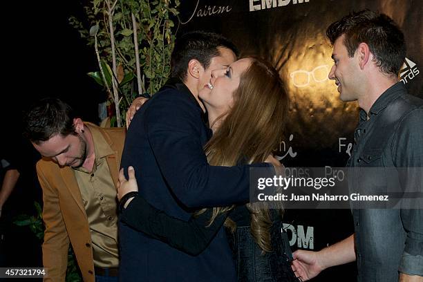 Alex Gonzalez and Churi Gonzalez attend 'El Mundo De Murphy' new album presentation at Joy Eslava on October 16, 2014 in Madrid, Spain.