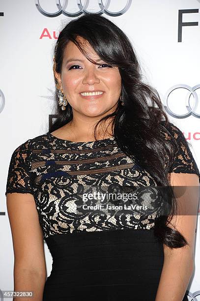 Actress Misty Upham attends the premiere of "August: Osage County" at the 2013 AFI Fest at TCL Chinese Theatre on November 8, 2013 in Hollywood,...