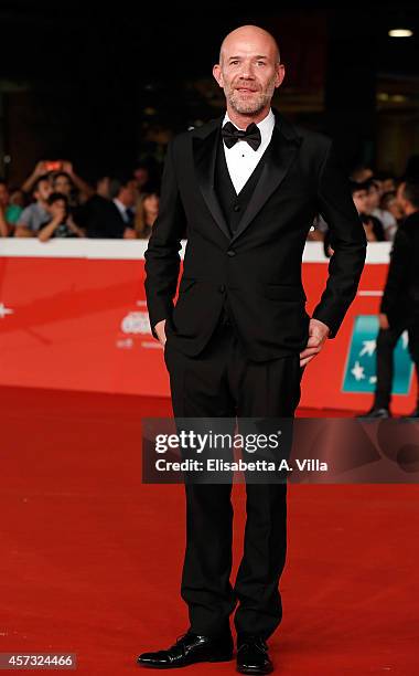 Director Alessandro Genovesi attends the Rome Film Festival Opening and 'Soap Opera' Red Carpet during the 9th Rome Film Festival at Auditorium Parco...