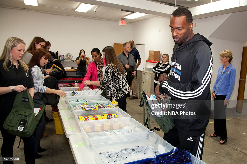 Shabazz Muhammad Backpack Build