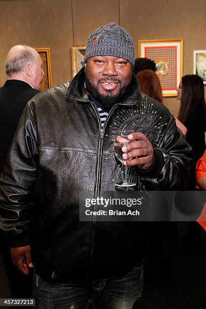 Musician Rahzel attends the 11th annual Tibet House Benefit Auction to preserve Tibetan culture at Christie's Auction House on December 16, 2013 in...