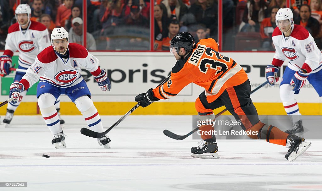 Montreal Canadiens v Philadelphia Flyers