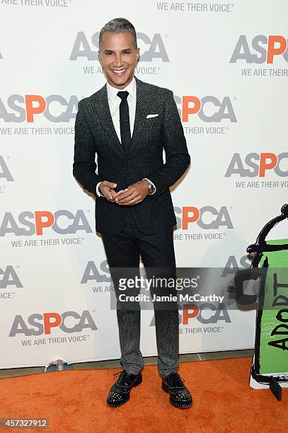 Personality Jay Manuel attends ASPCA Young Friends Benefit at IAC Building on October 16, 2014 in New York City.
