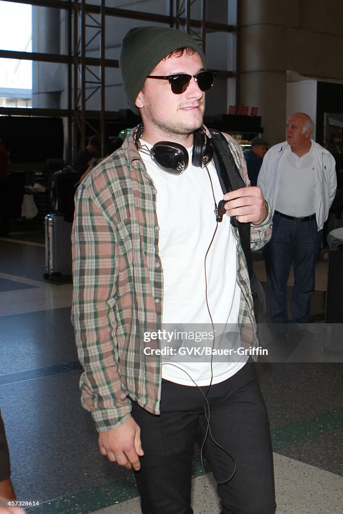 Celebrity Sightings In Los Angeles - October 16, 2014