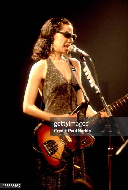 Singer PJ Harvey performs at the Metro, Chicago, Illinois, June 20, 1993.