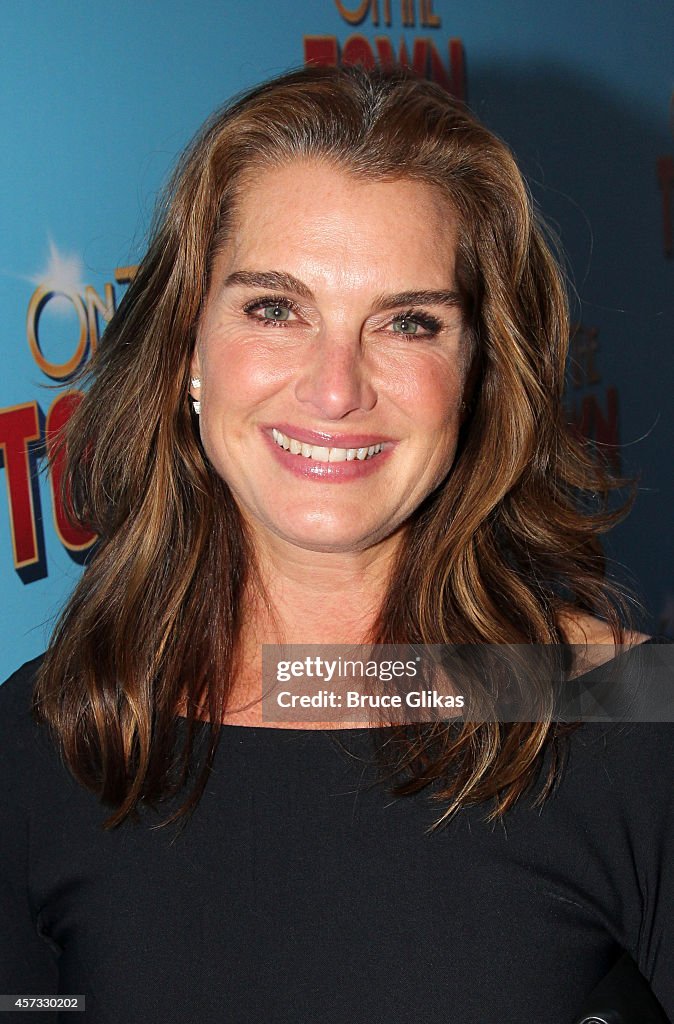 "On The Town" Broadway Opening Night - Arrivals & Curtain Call