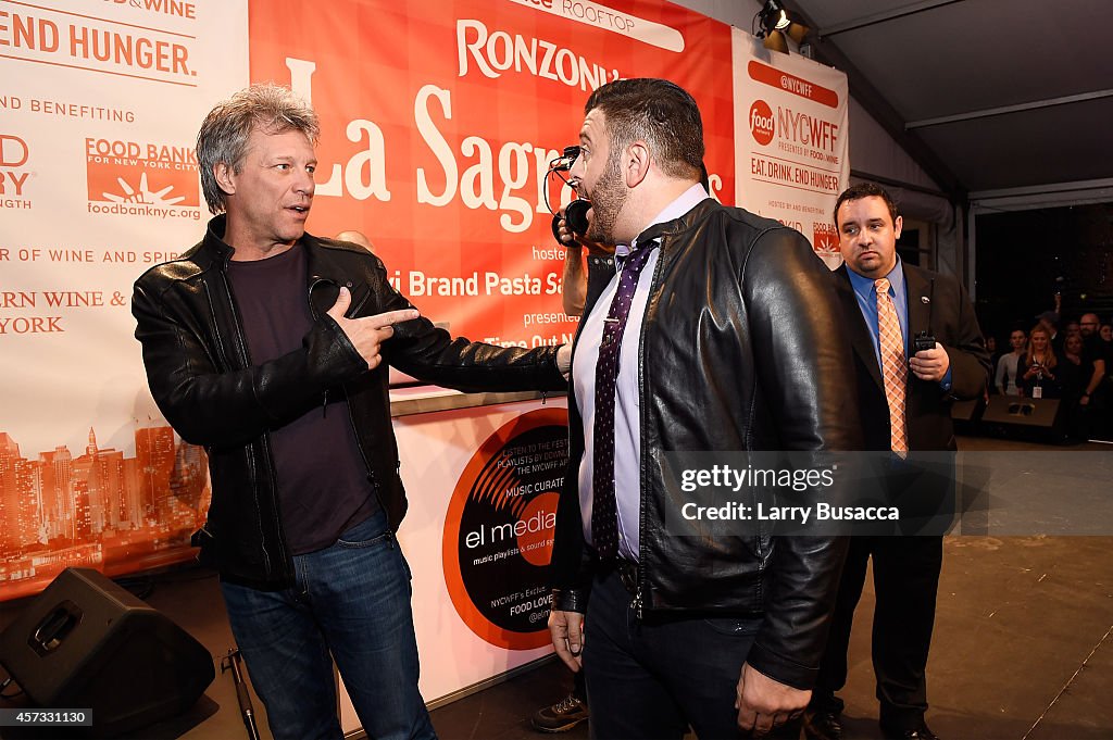 Ronzoni's La Sagra Slices Hosted By Bongiovi Brand Pasta Sauces & Adam Richman Presented By Time Out New York - New York City Wine & Food Festival