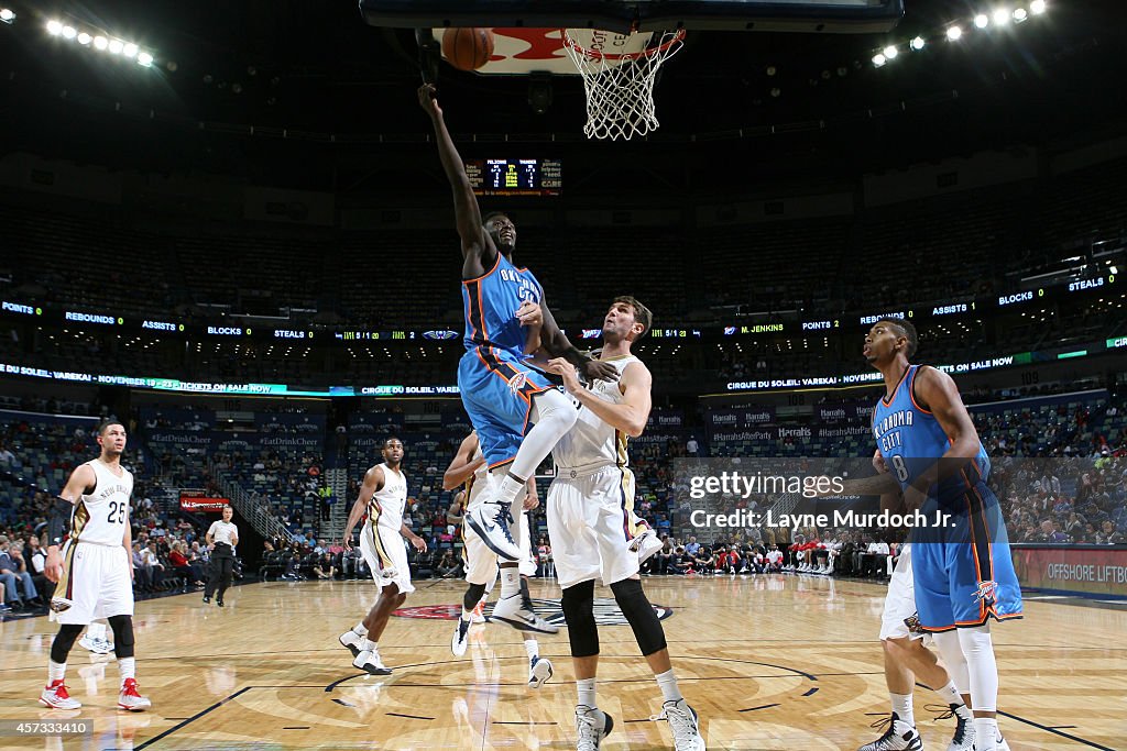 Oklahoma City Thunder v New Orleans Pelicans