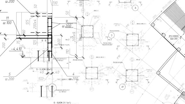 Construction drawings go in perspective. Loop