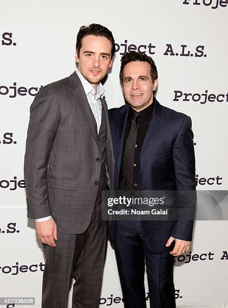 Actor Vincent Piazza and comedian Mario Cantone attend the 16th Annual Tomorrow Is Tonight Gala Benefiting Project A.L.S. At Cipriani 42nd Street on...