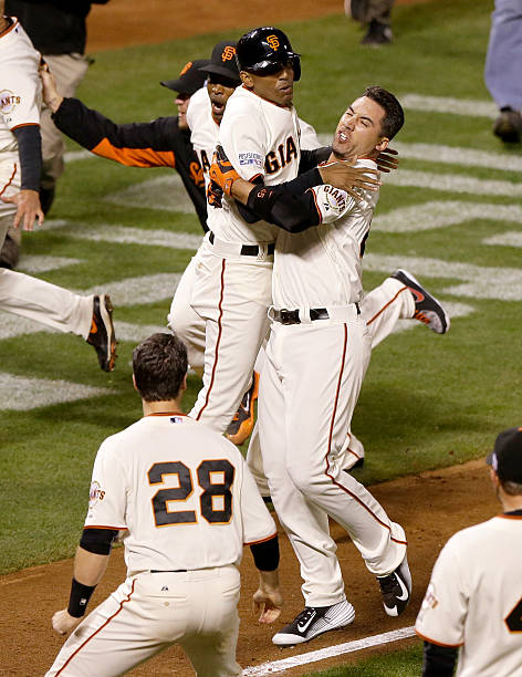 CA: NLCS - St Louis Cardinals v San Francisco Giants - Game Five