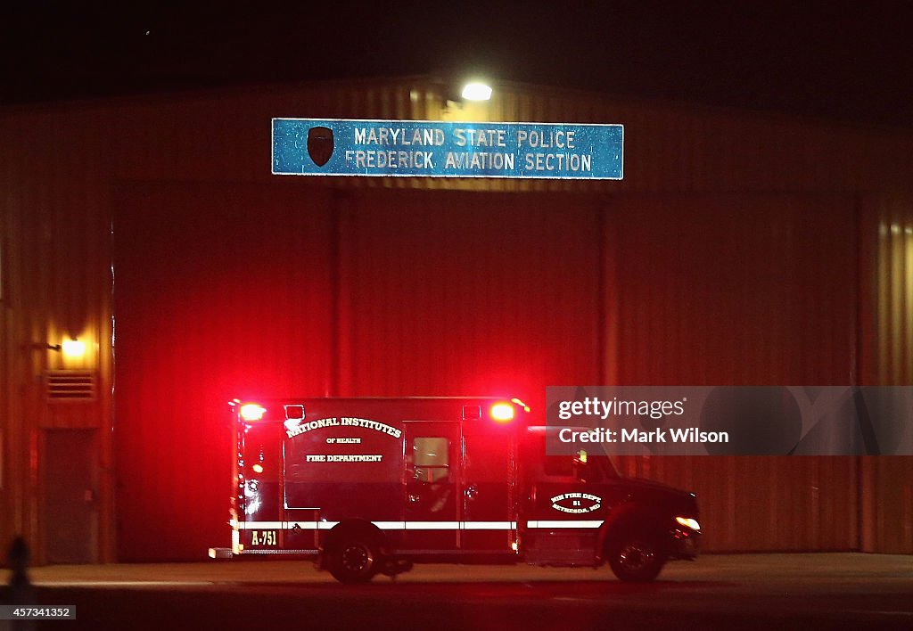 Texas Nurse Infected With Ebola Transferred To NIH In Maryland