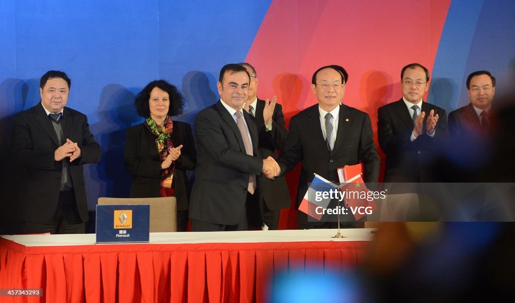 Automakers Dongfeng And Renault Set Up Joint Venture In Wuhan
