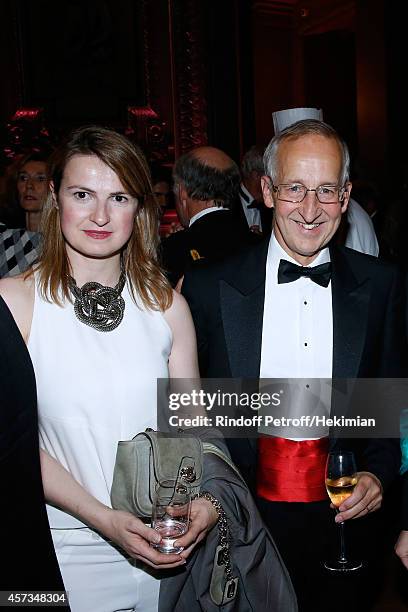 Amedee de Clermont Tonnerre and Ambassador of England Sir Peter Ricketts attend the AROP Charity Gala with Opera "L'enlevement au Serail" from Mozart...