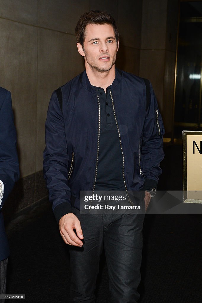 Celebrity Sightings In New York City - October 16, 2014