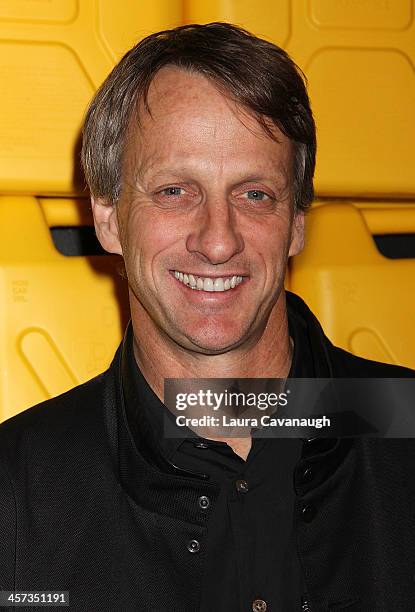 Tony Hawk attends the 8th annual charity: ball Gala at the Duggal Greenhouse on December 16, 2013 in the Brooklyn borough of New York City.