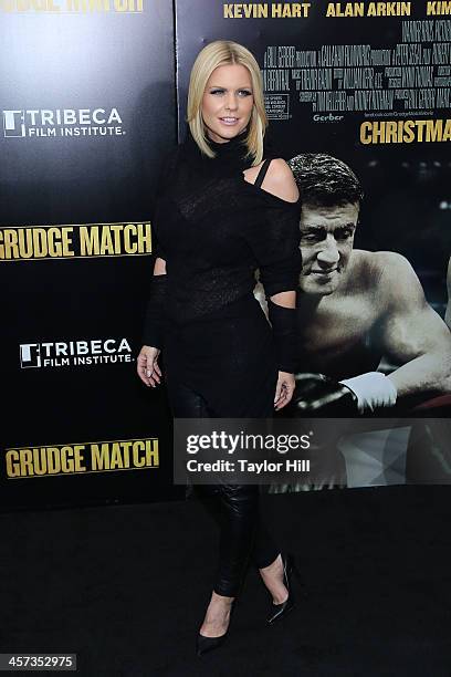 Carrie Keagan attends the "Grudge Match" screening benefiting the Tribeca Film Insititute at Ziegfeld Theater on December 16, 2013 in New York City.