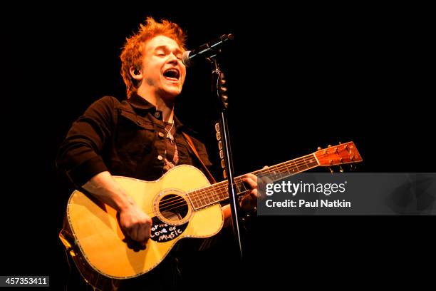 American country singer Hunter Hayes performs at the United Center, Chicago, Illinois, December 12, 2012.