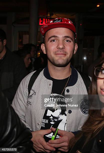 Kosha Dillz attends Piano's on December 16, 2013 in New York City.