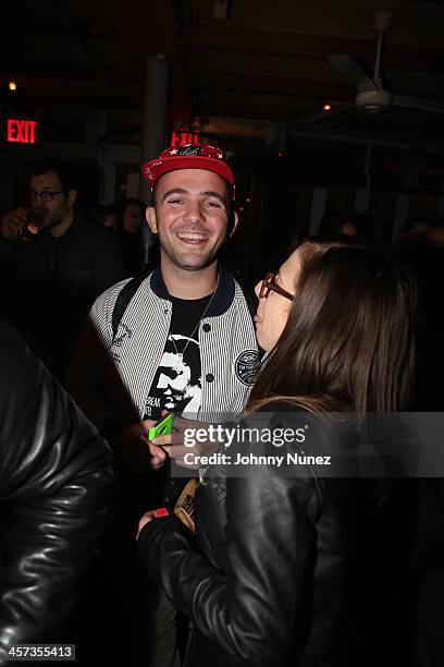 Kosha Dillz attends Piano's on December 16, 2013 in New York City.