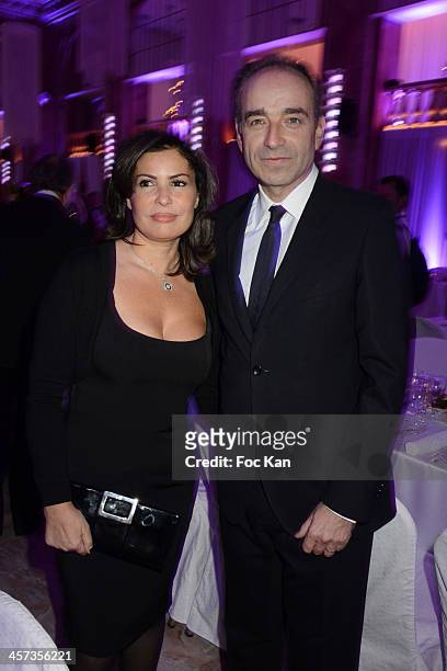 Nadia Cope and her husband Jean Francois Cope attend the 'The Best 2013' Ceremony Awards 37th Edition at the Salons Hoche on December 16, 2013 in...
