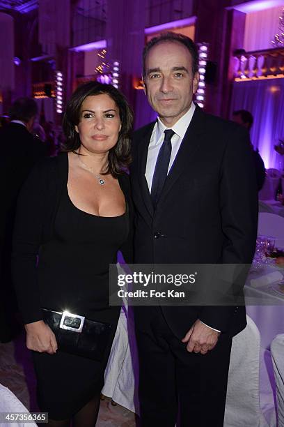 Nadia Cope and her husband Jean Francois Cope attend the 'The Best 2013' Ceremony Awards 37th Edition at the Salons Hoche on December 16, 2013 in...