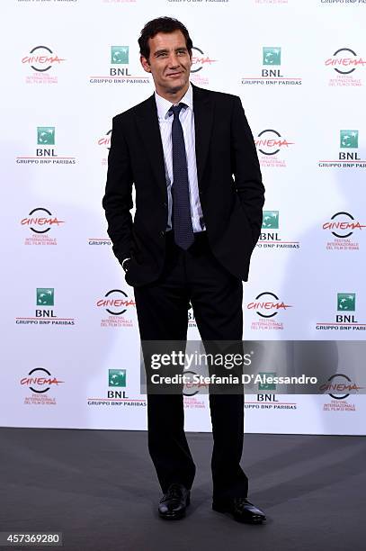 Clive Owen attends the 'The Knick' Photocall during the 9th Rome Film Festival on October 17, 2014 in Rome, Italy.