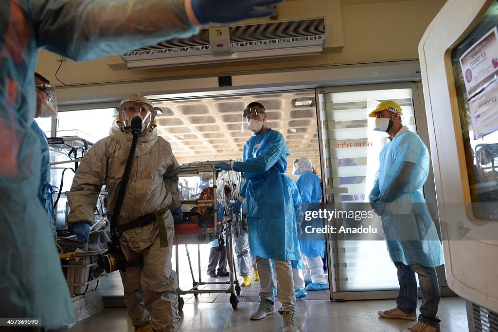 Tel Aviv Ben Gurion International Airport holds Ebola drill