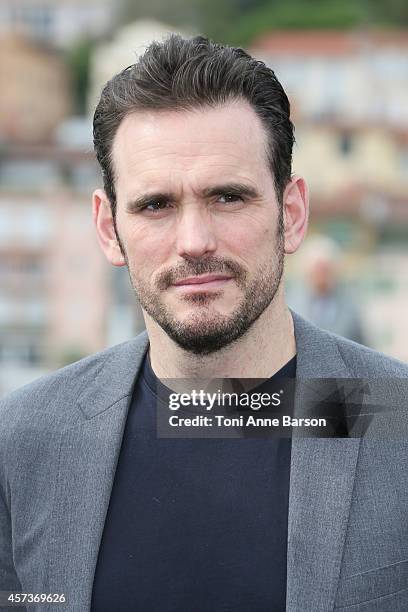 Matt Dillon poses during "Wayward Pines" Photocall at the Pantiero on October 14, 2014 in Cannes, France.