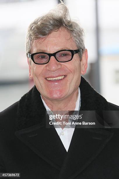 Tcheky Karyo poses during "The Missing" Photocall at the Pantiero on October 14, 2014 in Cannes, France.
