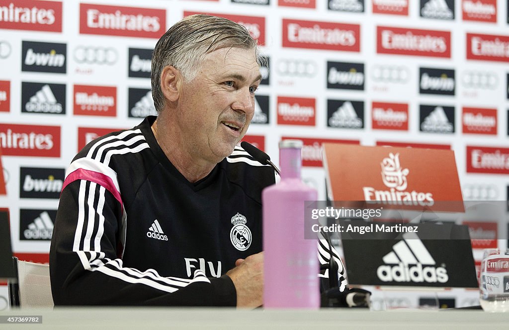 Real Madrid Training Session &   Press Conference