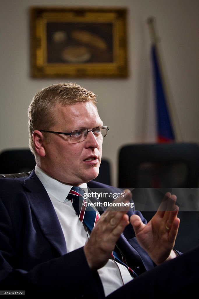 Deputy Prime Minister Of The Czech Republic Pavel Belobradek Interview