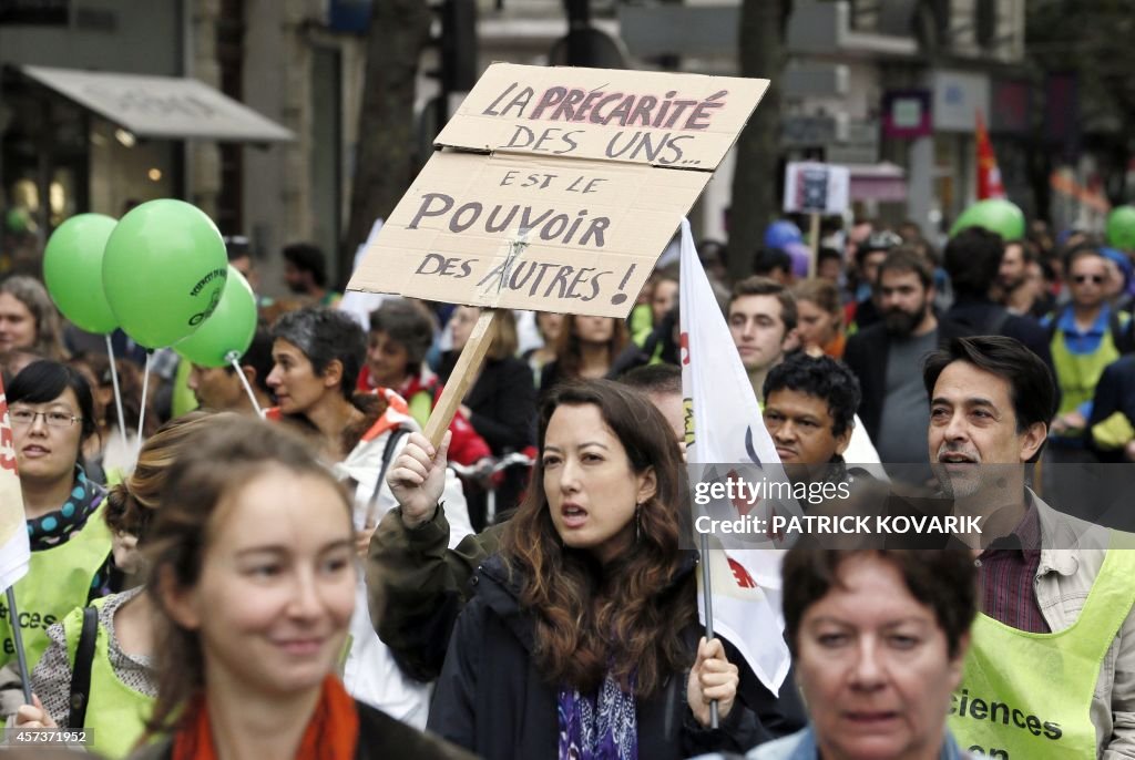 FRANCE-SCIENCE-PROTEST