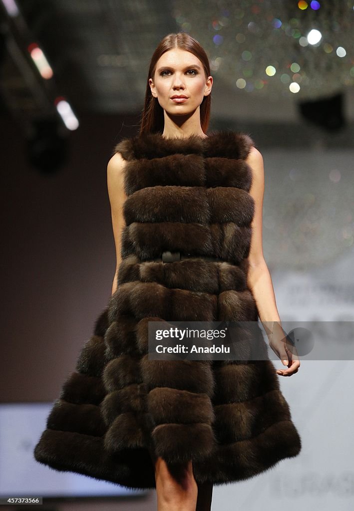 International Fur Collections Gala Show in Moscow, Russia