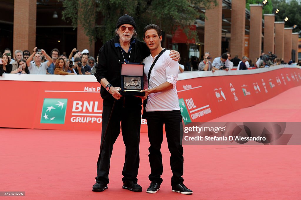 Tomas Milian On The Red Carpet - The 9th Rome Film Festival