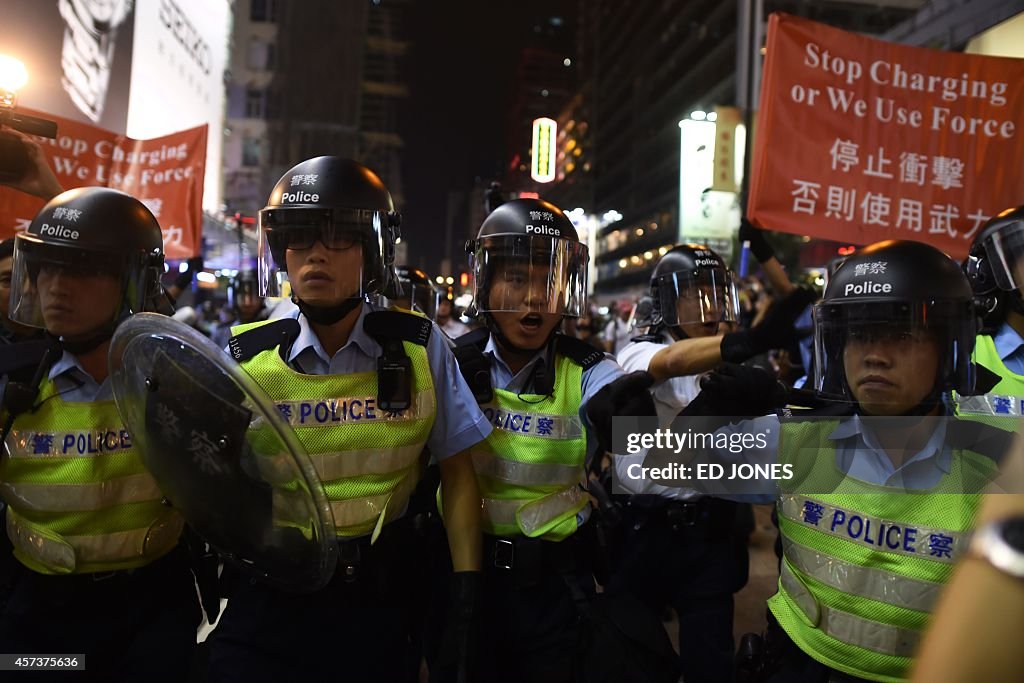 HONG KONG-CHINA-POLITICS-DEOMCRACY-MONGKOK